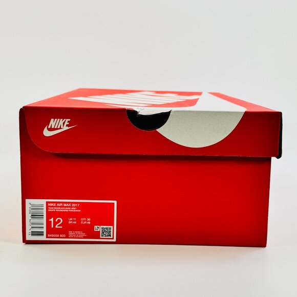 Nike Air Max 2017 \'Team Red Black\' 849559-603 Multi Size main image 11